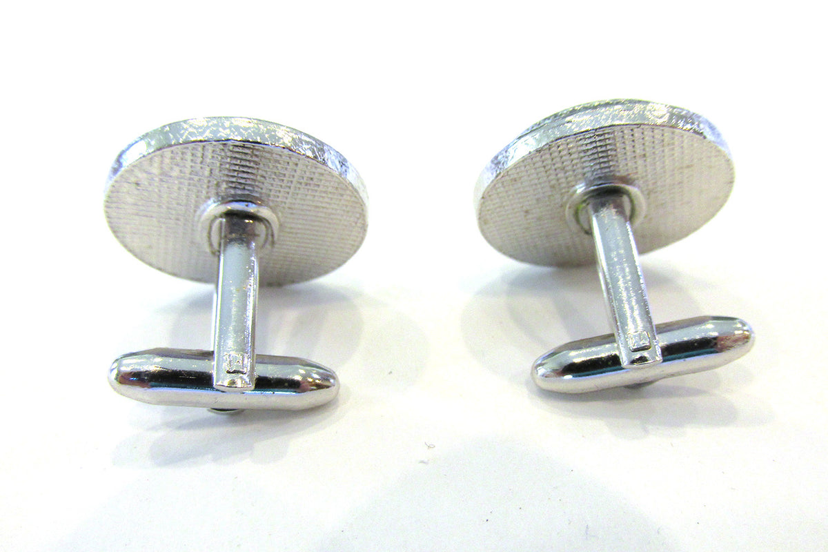 Vintage 1950s 2024 Mid Century Enamel Cufflinks