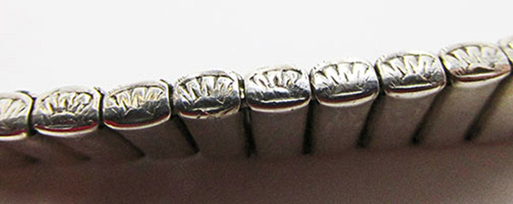 Milor Italian Sterling Silver Bracelet, Wider Silver Couture Vintage