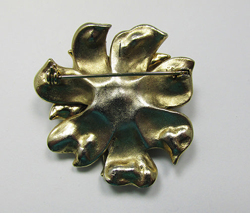 Liz Claiborne Vintage Stunning Contemporary Style Floral Pin