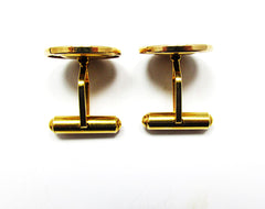 Louis Vuitton Gold Gold-Tone Cufflinks Golden Metal ref.232451