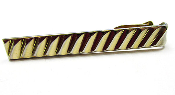 Hickok 1950 Men's Vintage Jewelry Mid Century Gold Minimalist Tie Clip - Front